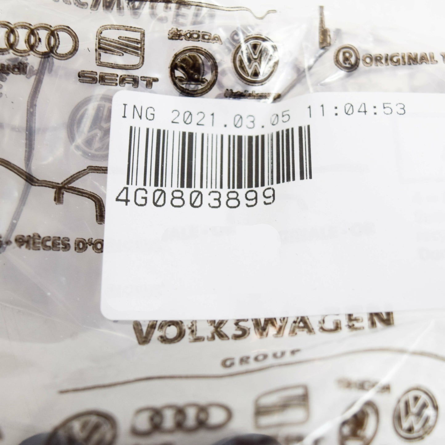 NEW AUDI A1 MK1 SPARE WHEEL MOUNTING NUT 4G0803899 ORIGINAL