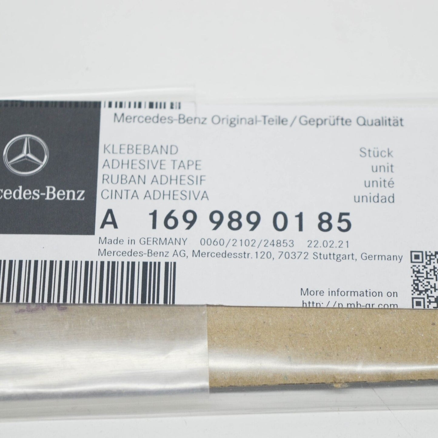 NEW MERCEDES-BENZ A W169 REAR BUMPER LEFT SIDE REFLECTOR A1699890185 ORIGINAL