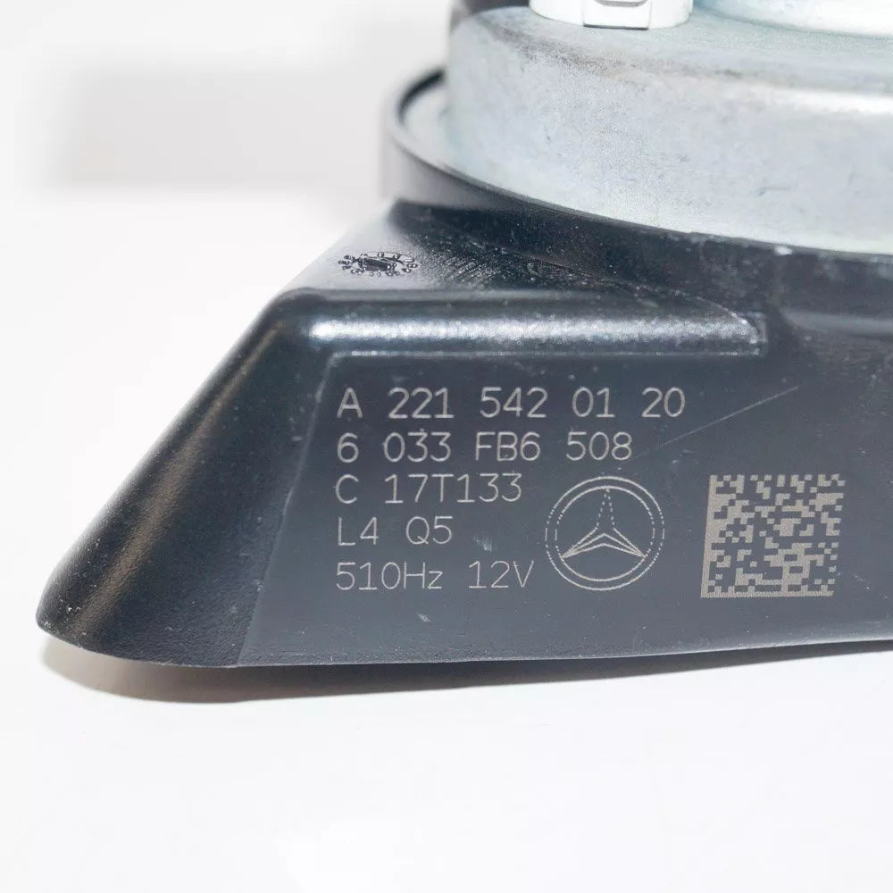 NEW MERCEDES BENZ S W221 HORN SIGNAL A2215420120 ORIGINAL