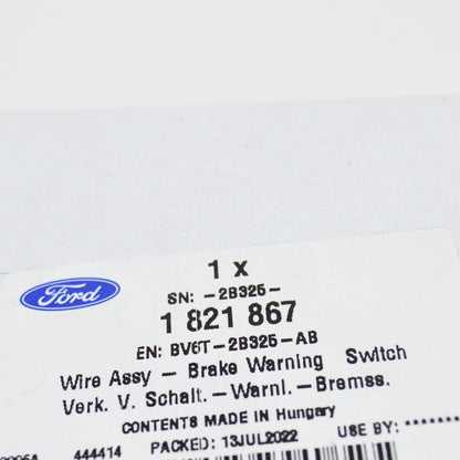 new ford focus mk3 c346 front abs sensor wire assy 1821867 bv6t-2b325-ab