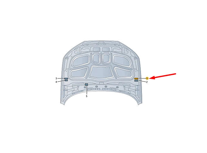 NEW AUDI Q5 FY DATA PLATE 8W0010504H ORIGINAL