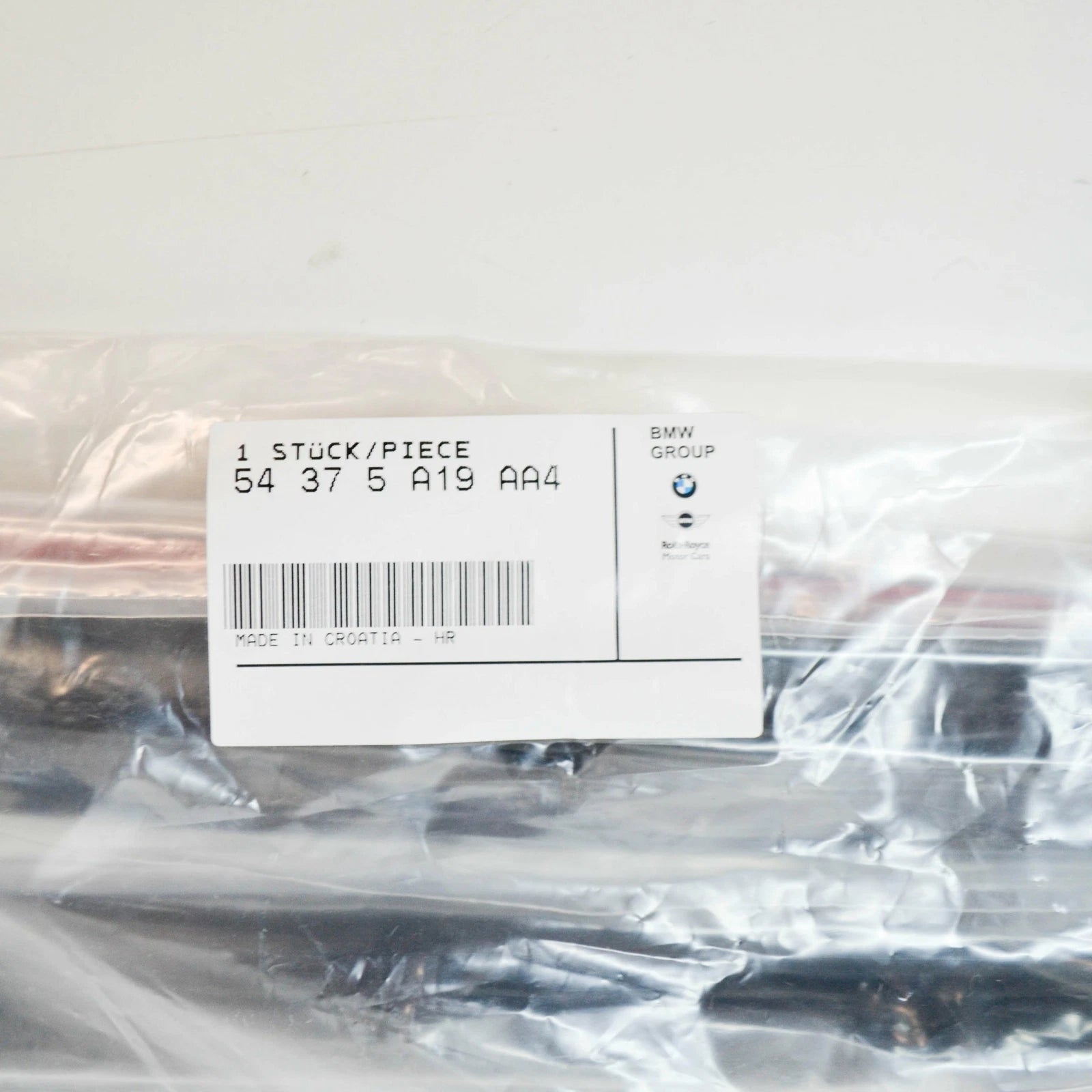 NEW BMW 4 CABRIO F33 ROOF TRIM STRIPS PRIME SET LEFT 54375A19AA4