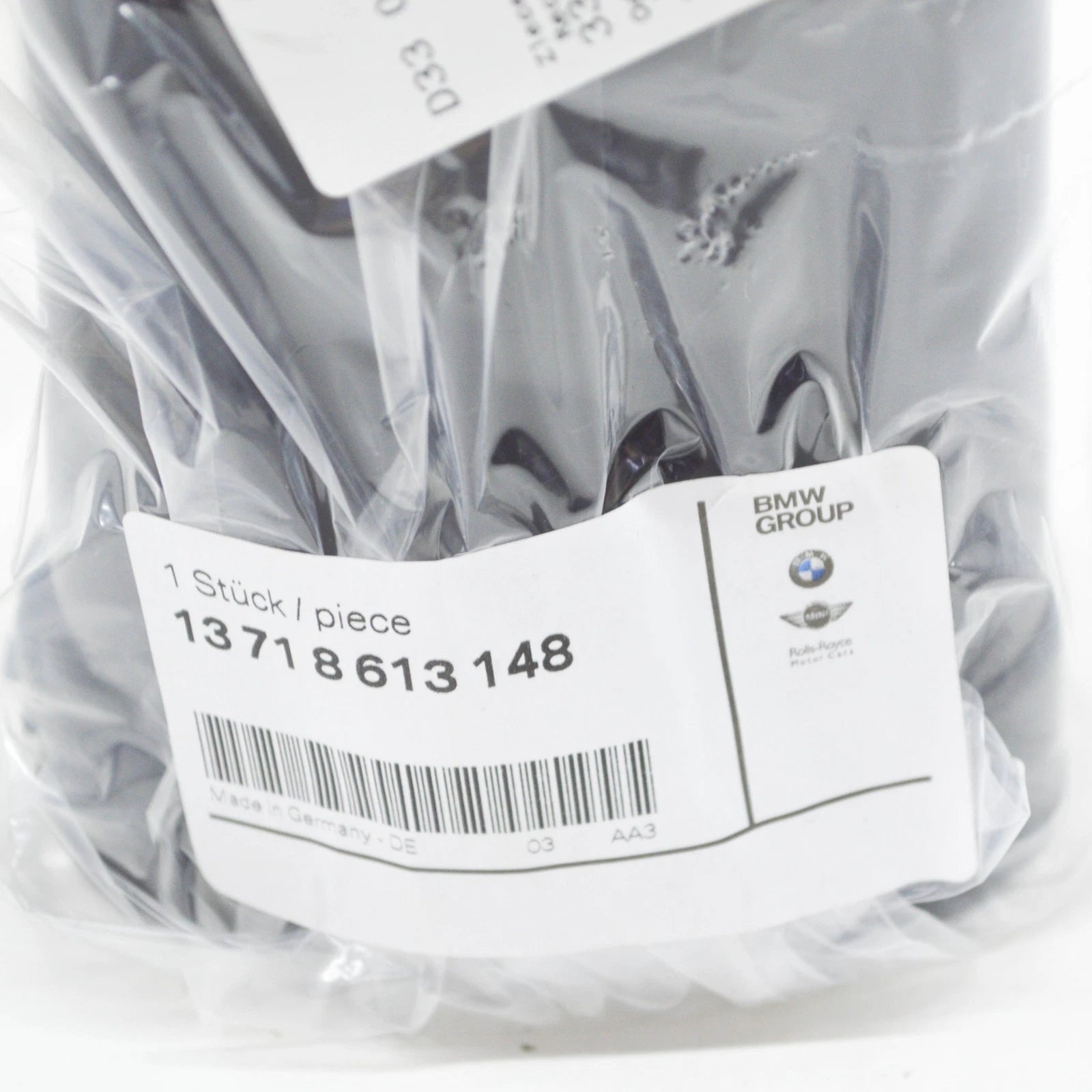 NEW BMW 5 G30 AIR INTAKE DUCT 13718613148 ORIGINAL