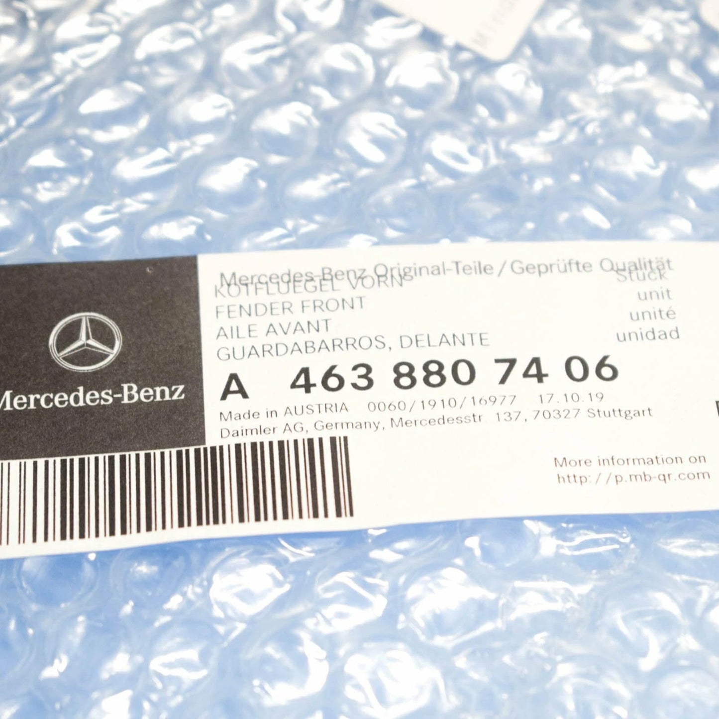 NEW MERCEDES-BENZ G-CLASS W463 RIGHT HEADLIGHT BRACKET MOUNT A4638807406