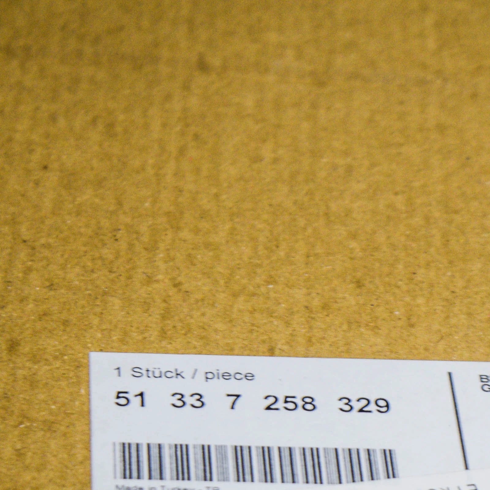 NEW BMW 3 F30 F80 FRONT DOOR WEATHERSTRIP SEAL 51337258329 7258329 ORIGINAL