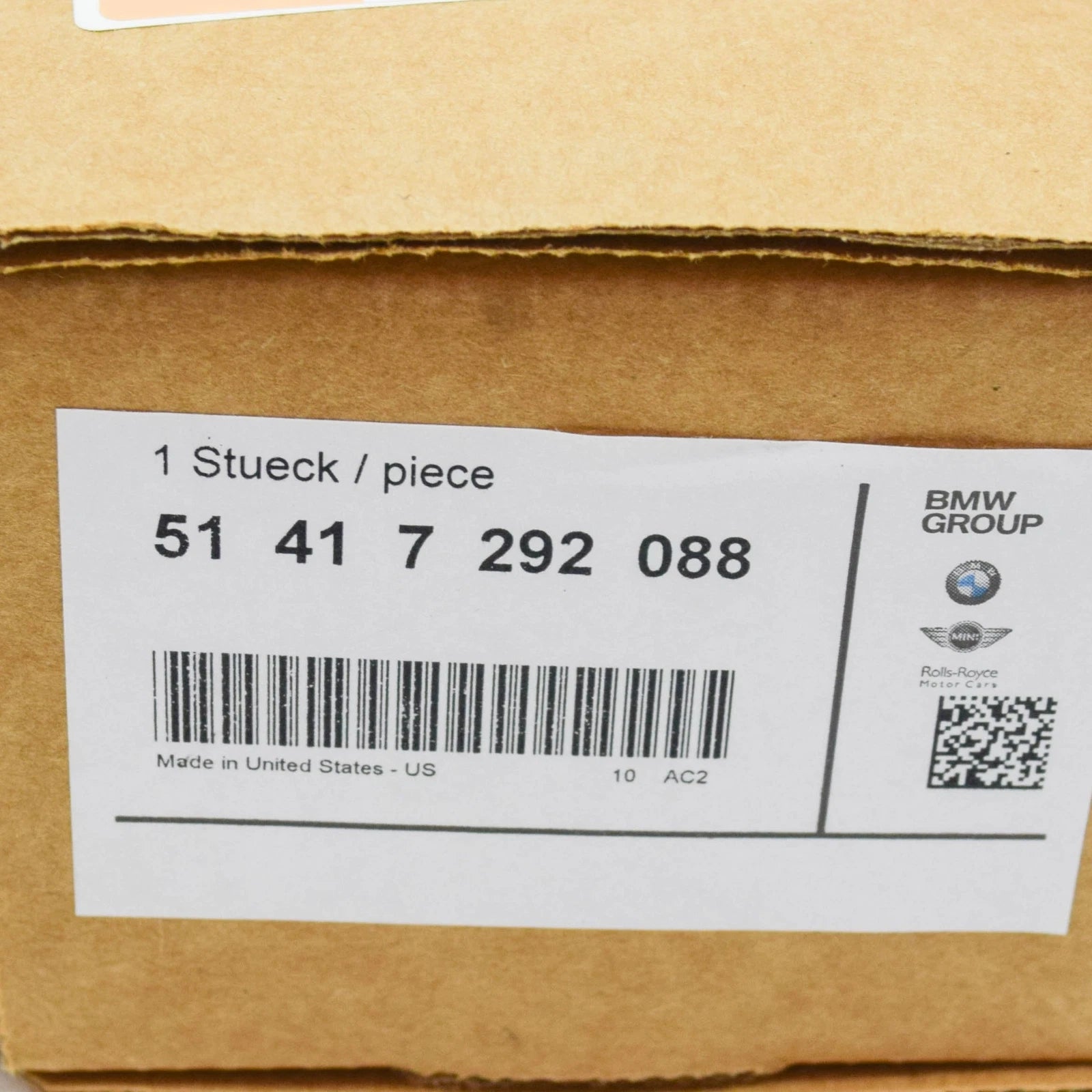 NEW BMW X5 F15 F85 M REAR RIGHT DOOR CARD PANEL COVER CAP 51417292088 ORIGINAL