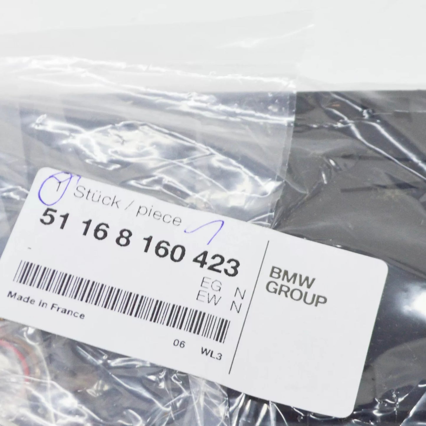 NEW BMW 7 E38 CENTER CONSOLE ASHTRAY INSERT 51168160423 8160423 ORIGINAL