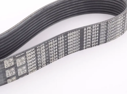 new bmw i8 i12 ribbed v-belt 11287634195 7634195 original