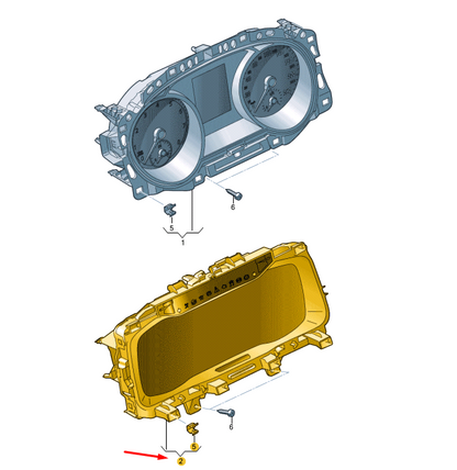 new volkswagen golf mk7 combi-instrument 5g1920791b original
