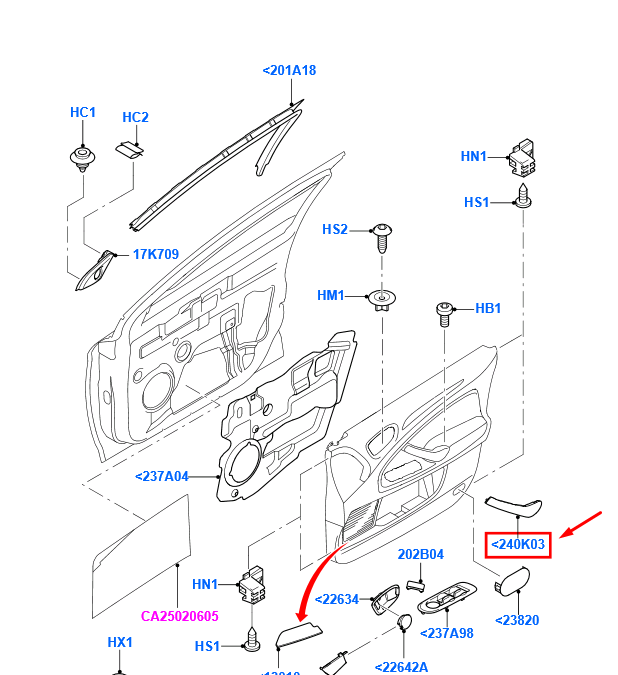 new ford mondeo mk4 front left door armrest insert 1698162 original