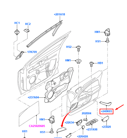 new ford mondeo mk4 front left door armrest insert 1698162 original