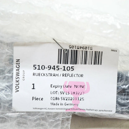 NEW VW GOLF SPORTSVAN MK7 REAR LEFT BUMPER REFLECTOR 510945105A