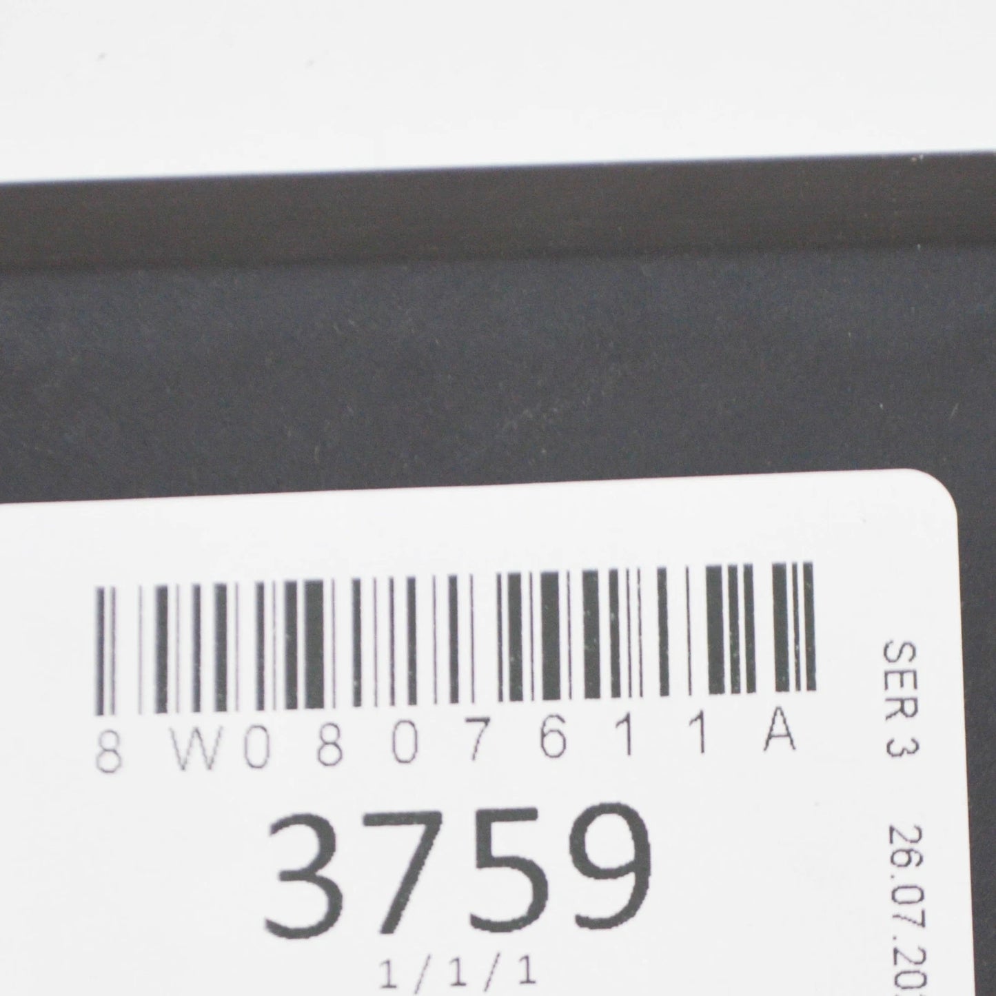 NEW AUDI A4 B9 FRONT BUMPER DEFLECTOR 8W0807611A ORIGINAL