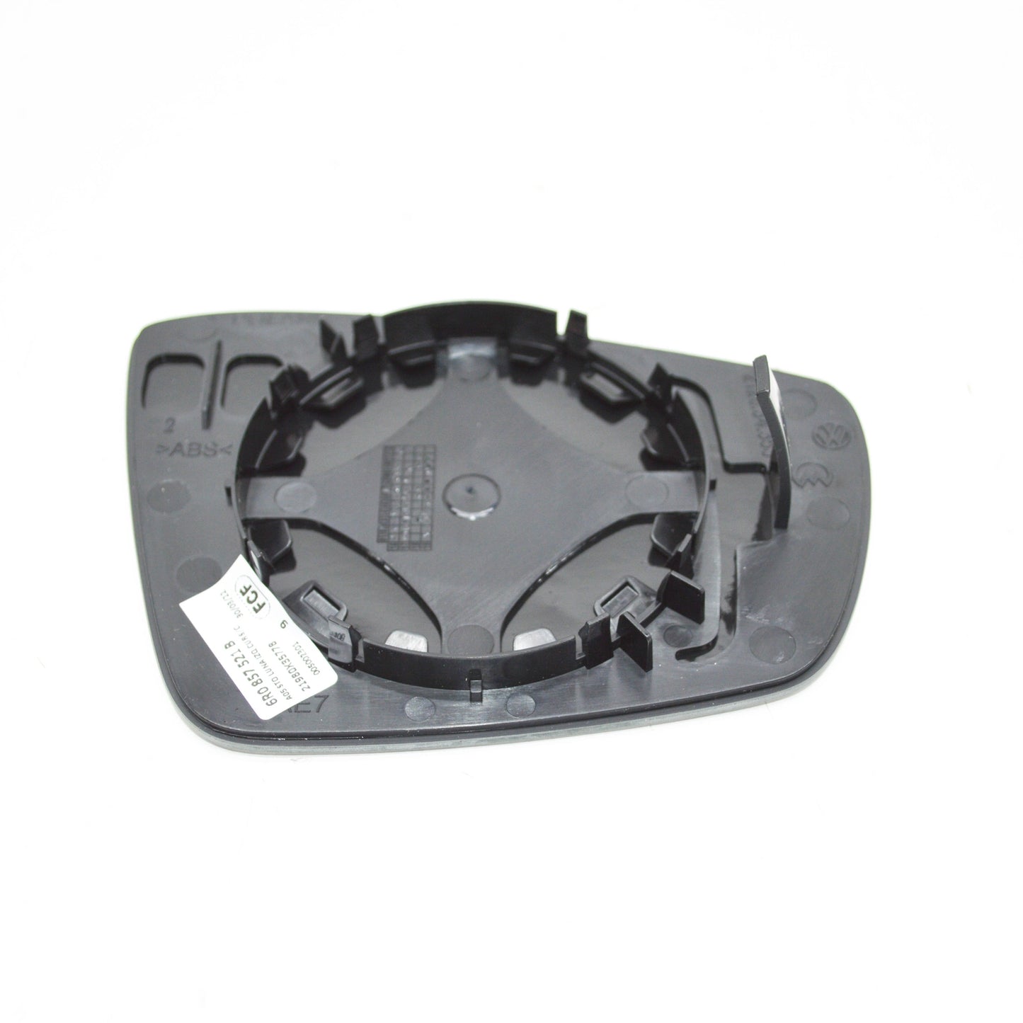 NEW VW UP 12 FRONT LEFT DOOR MIRROR GLASS RHD 6R0857521B ORIGINAL