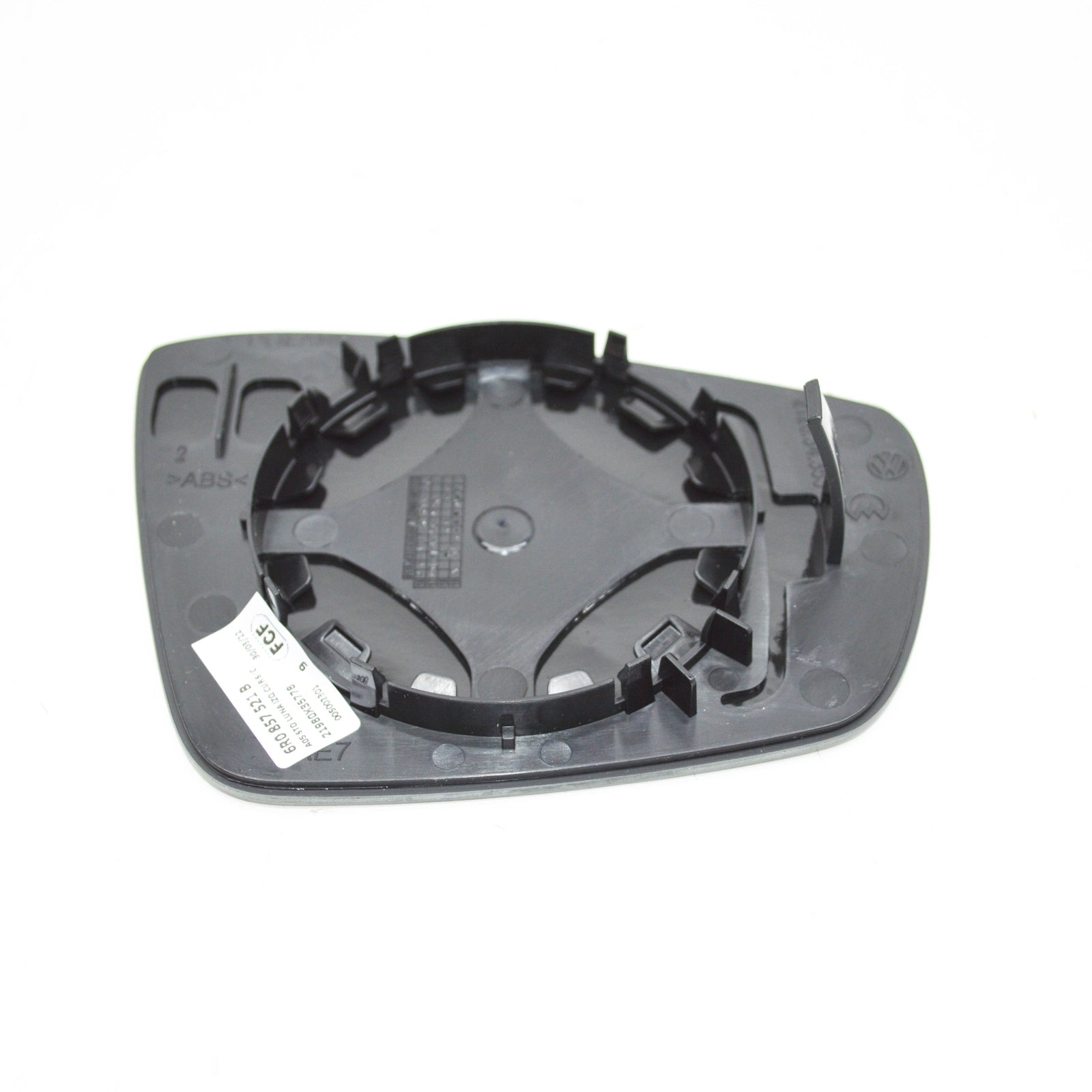 NEW VW UP 12 FRONT LEFT DOOR MIRROR GLASS RHD 6R0857521B ORIGINAL