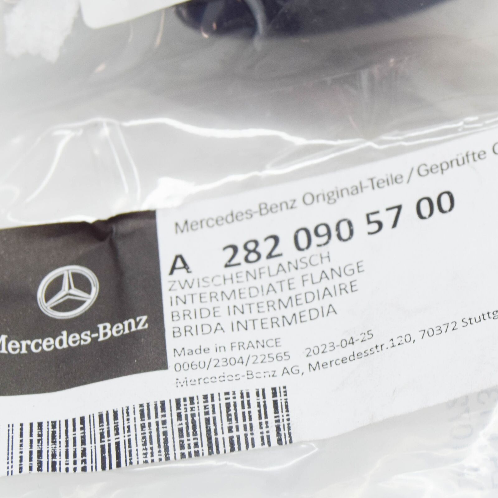 NEW MERCEDES-BENZ A W177 INTERMEDIATE PIPE A2820905700 ORIGINAL
