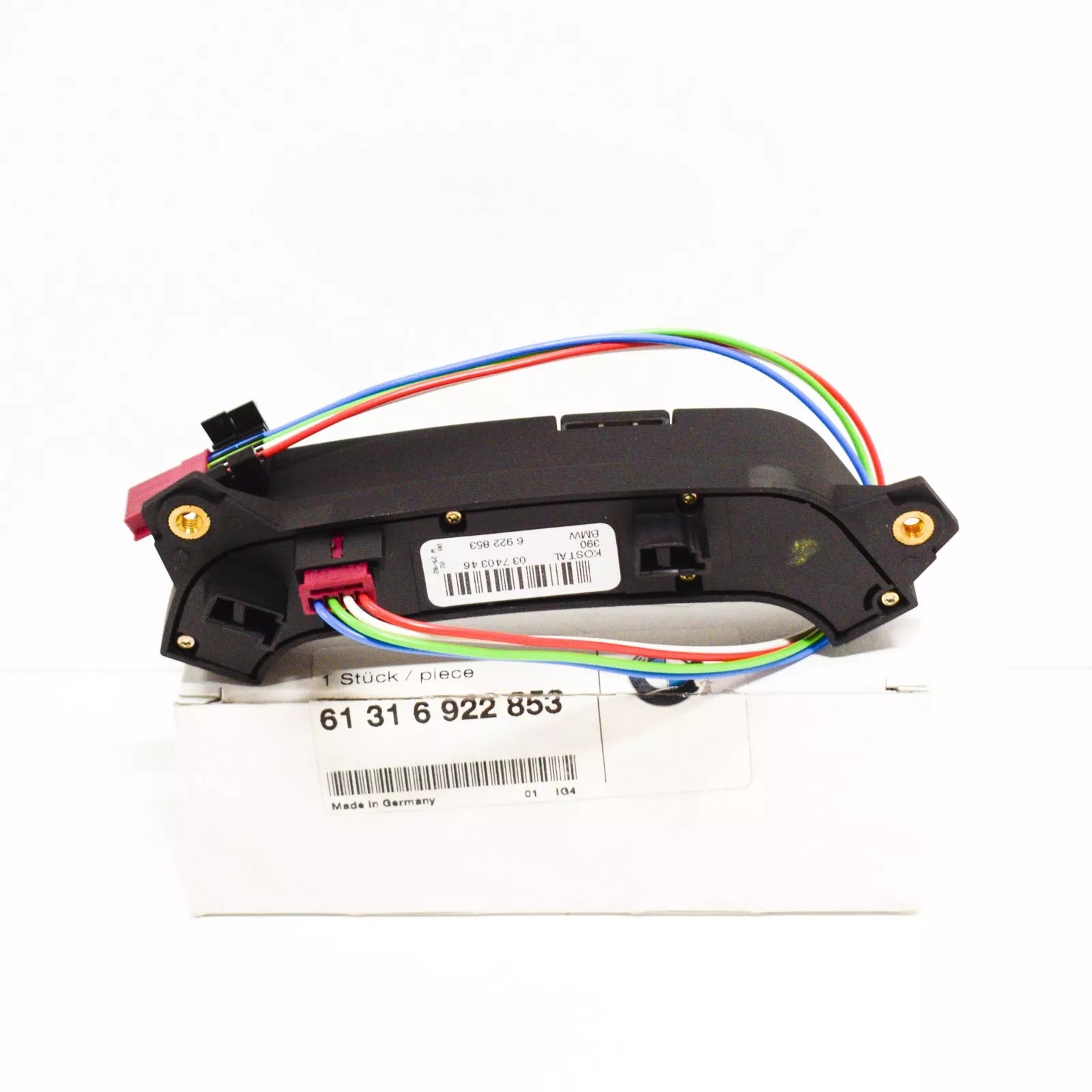 NEW BMW 7 E38 STEERING WHEEL HEATING CONTROL SWITCH 61316922853 ORIGINAL