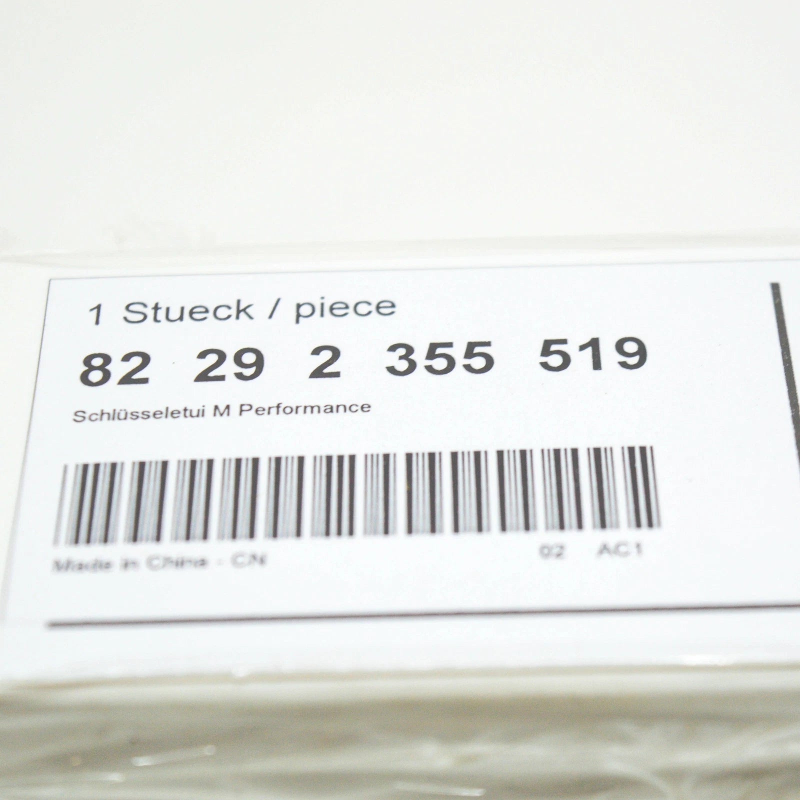 NEW BMW 5 G30 M PERFORMANCE KEY CASE 82292355519 2355519 ORIGINAL