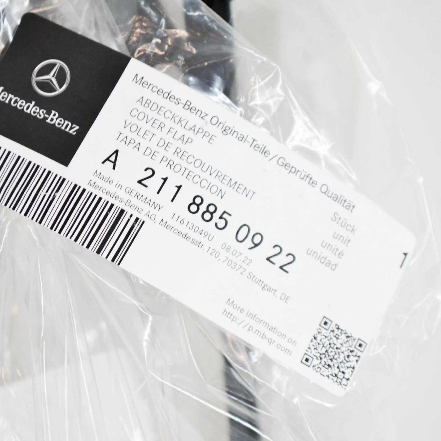 NEW MERCEDES BENZ E W211 FRONT LEFT BUMPER GRILLE A2118850922 ORIGINAL