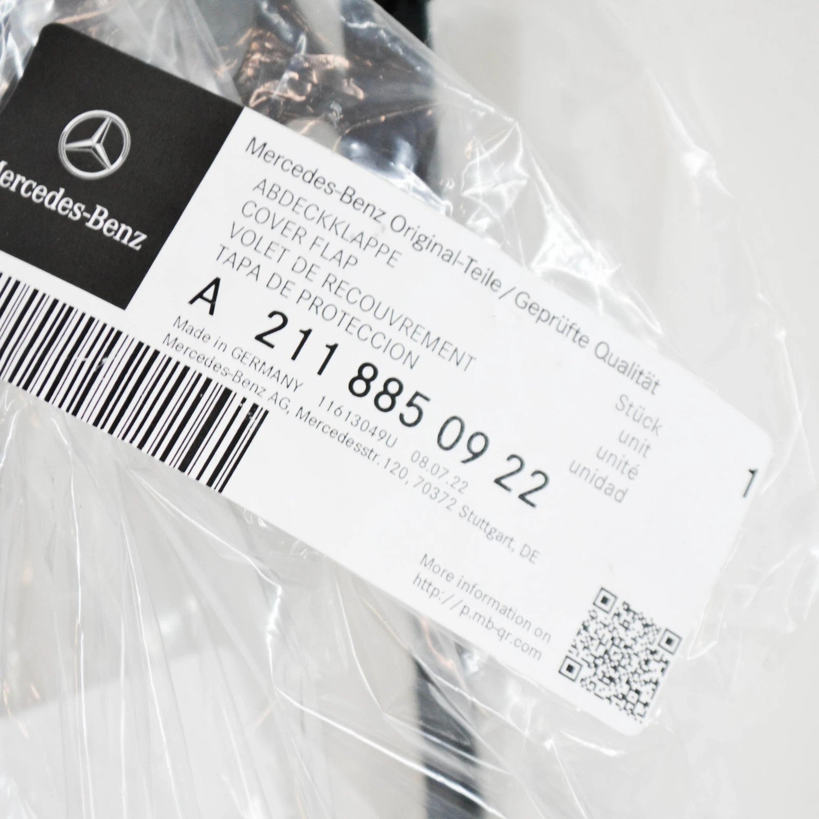 NEW MERCEDES BENZ E W211 FRONT LEFT BUMPER GRILLE A2118850922 ORIGINAL