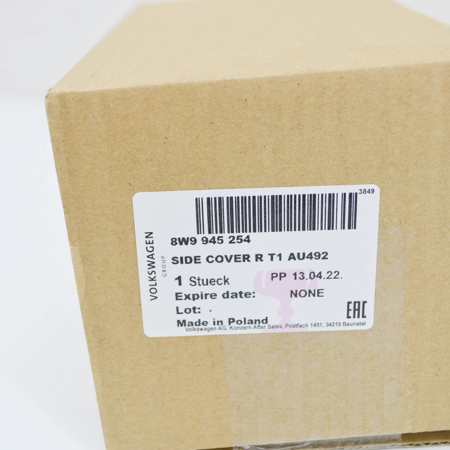 NEW AUDI A4 AVANT B9 REAR RIGHT TAIL LIGHT TRIM 8W9945254 ORIGINAL