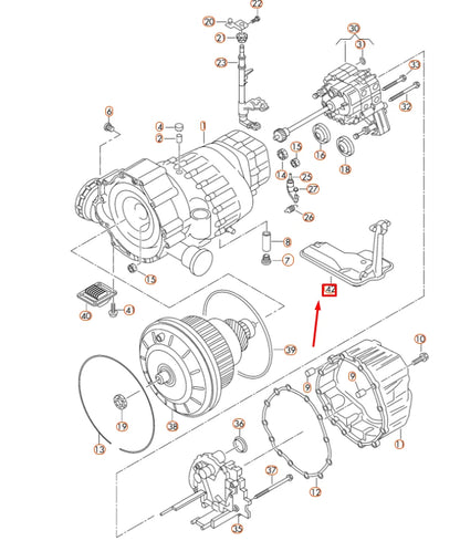 NEW AUDI A4 B8 OIL FILTER 0AW301519C