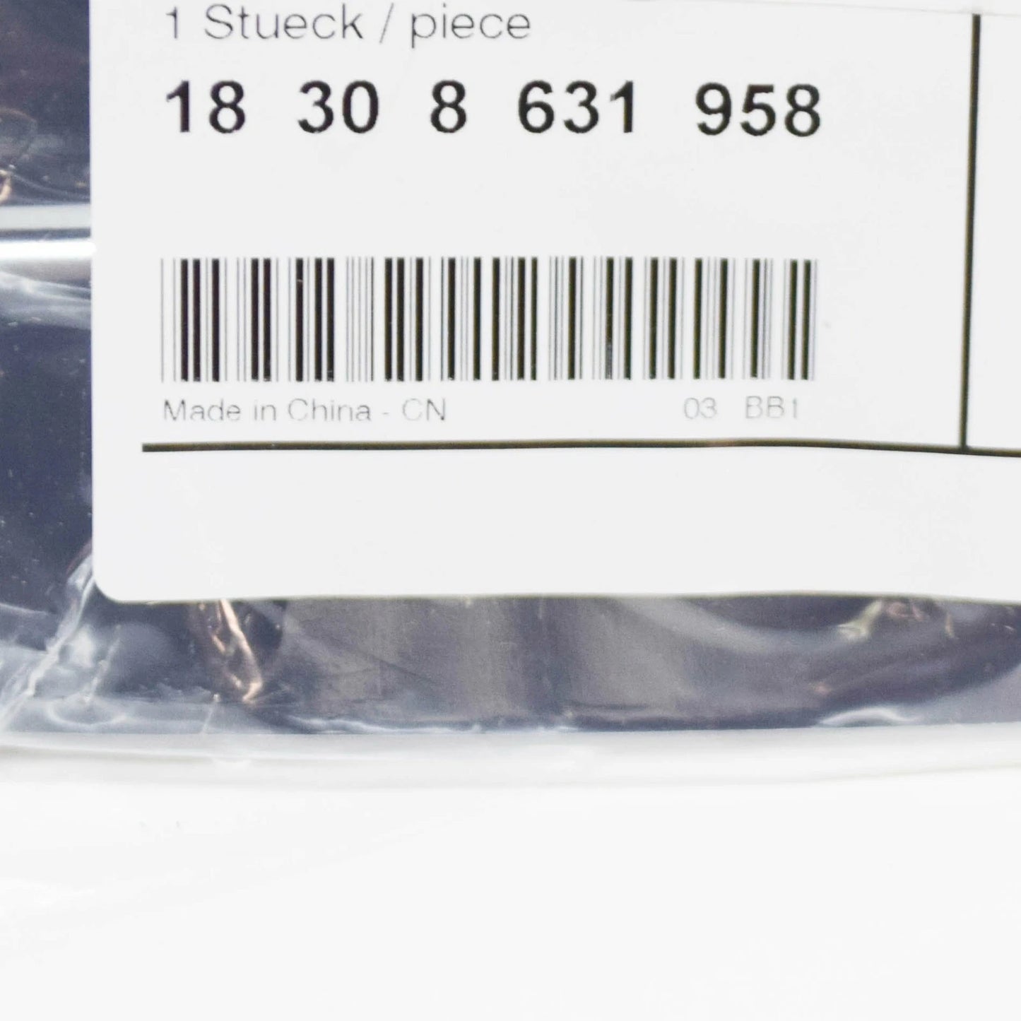 NEW BMW 5 G30 REAR LEFT EXHAUST TAIL PIPE TIP 18308631958 ORIGINAL