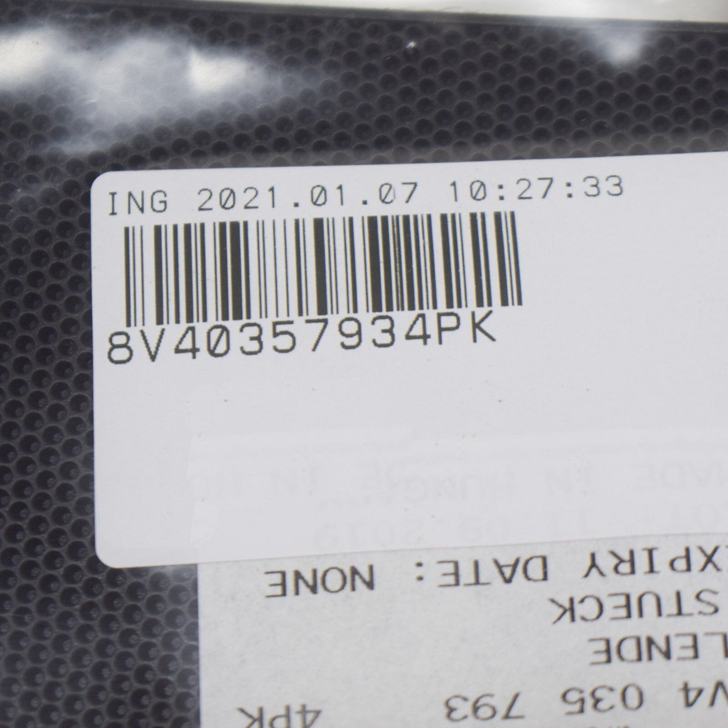 NEW AUDI A3 REAR DOOR N/S LEFT BLACK SPEAKER COVER 8V40357934PK ORIGINAL