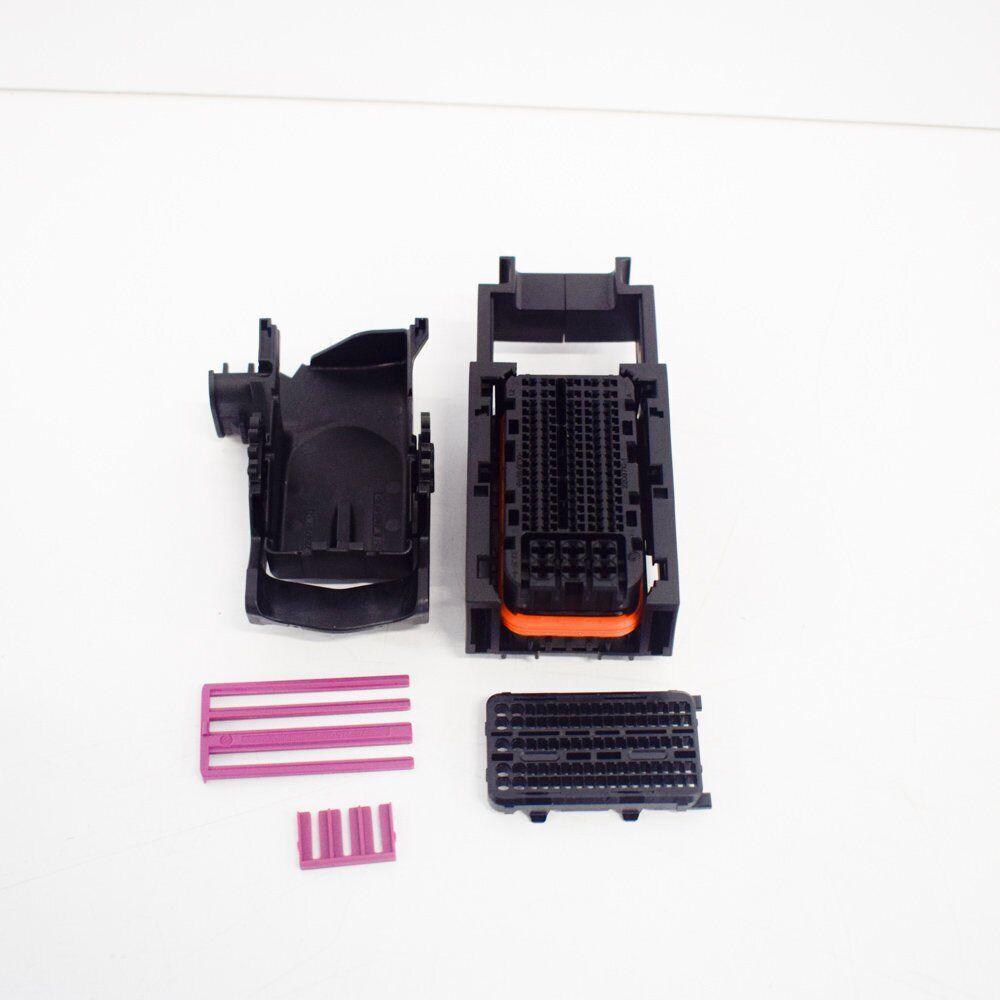 NEW AUDI A3 8V FLAT CONTACT HOUSING W/ LOCKING MECHANISM 7P6906971A ORIGINAL