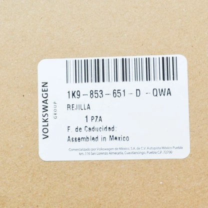 NEW VOLKSWAGEN GOLF 5K MK6 FRONT RADIATOR GRILLE 1K9853651DQWA ORIGINAL