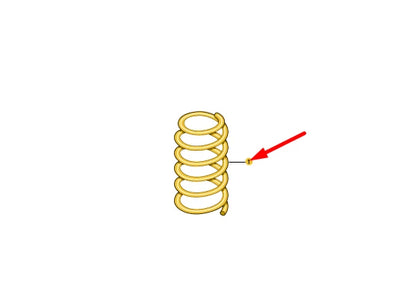 NEW AUDI Q5 FY FRONT COIL SPRING 80A411105BA ORIGINAL