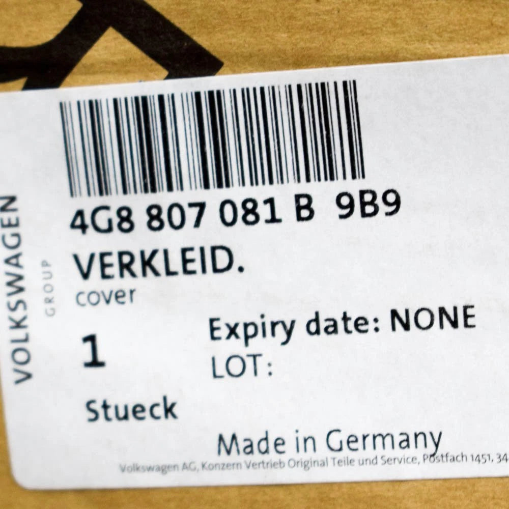 NEW AUDI A7 S7 QUATTRO 4G RADIATOR SUPPORT SHIELD 4G8807081B9B9 ORIGINAL