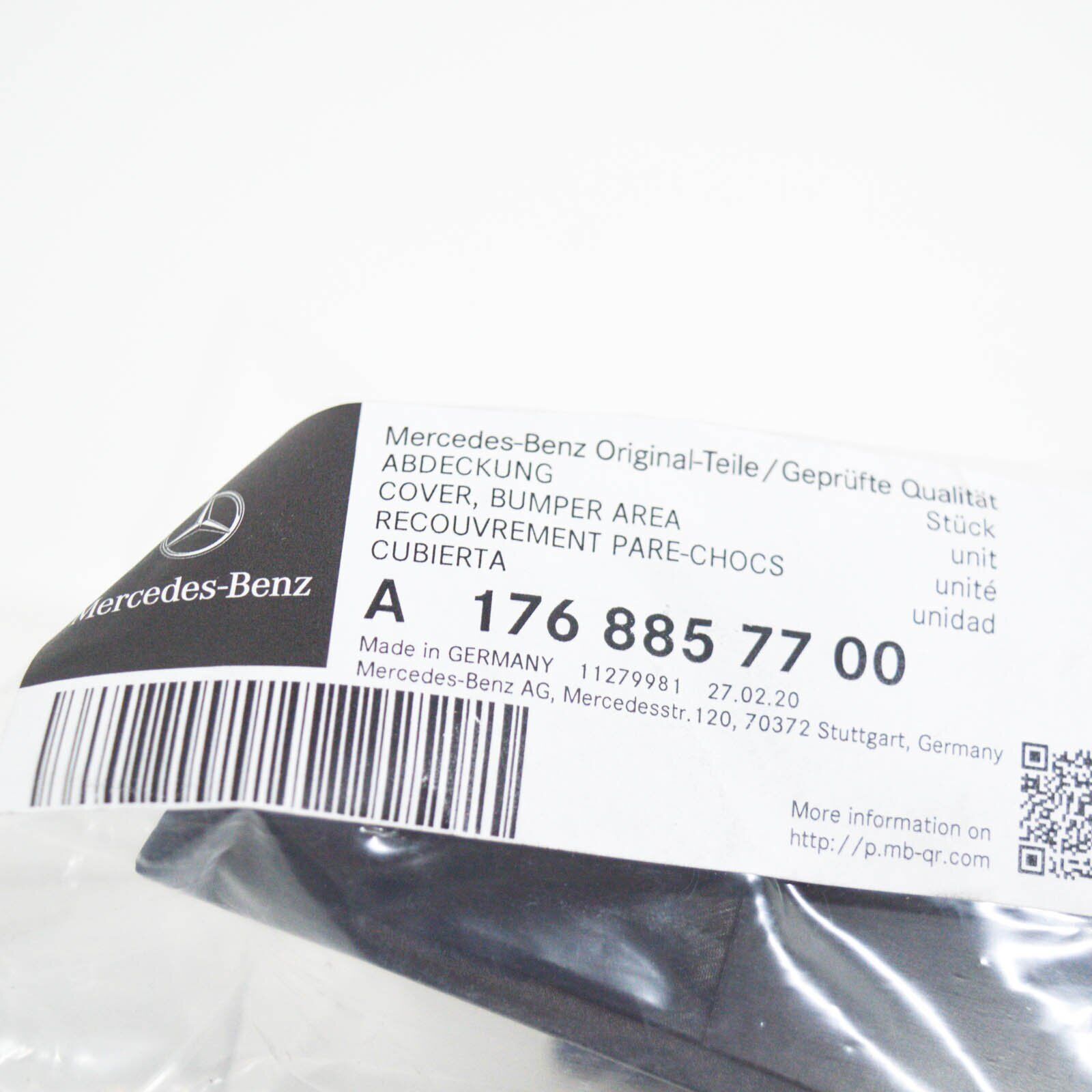 NEW MERCEDES-BENZ A W176 FRONT BUMPER LEFT COVER A1768857700 ORIGINAL