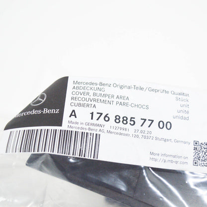 NEW MERCEDES-BENZ A W176 FRONT BUMPER LEFT COVER A1768857700 ORIGINAL