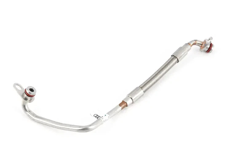 NEW AUDI A3 SPORTBACK 8Y TURBOCHARGER OIL FEED LINE 07K145778F ORIGINAL