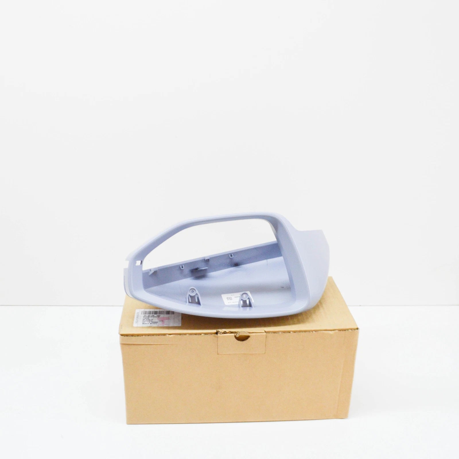 NEW AUDI A6 C8 FRONT RIGHT DOOR MIRROR COVER LHD 4N1857528GRU ORIGINAL