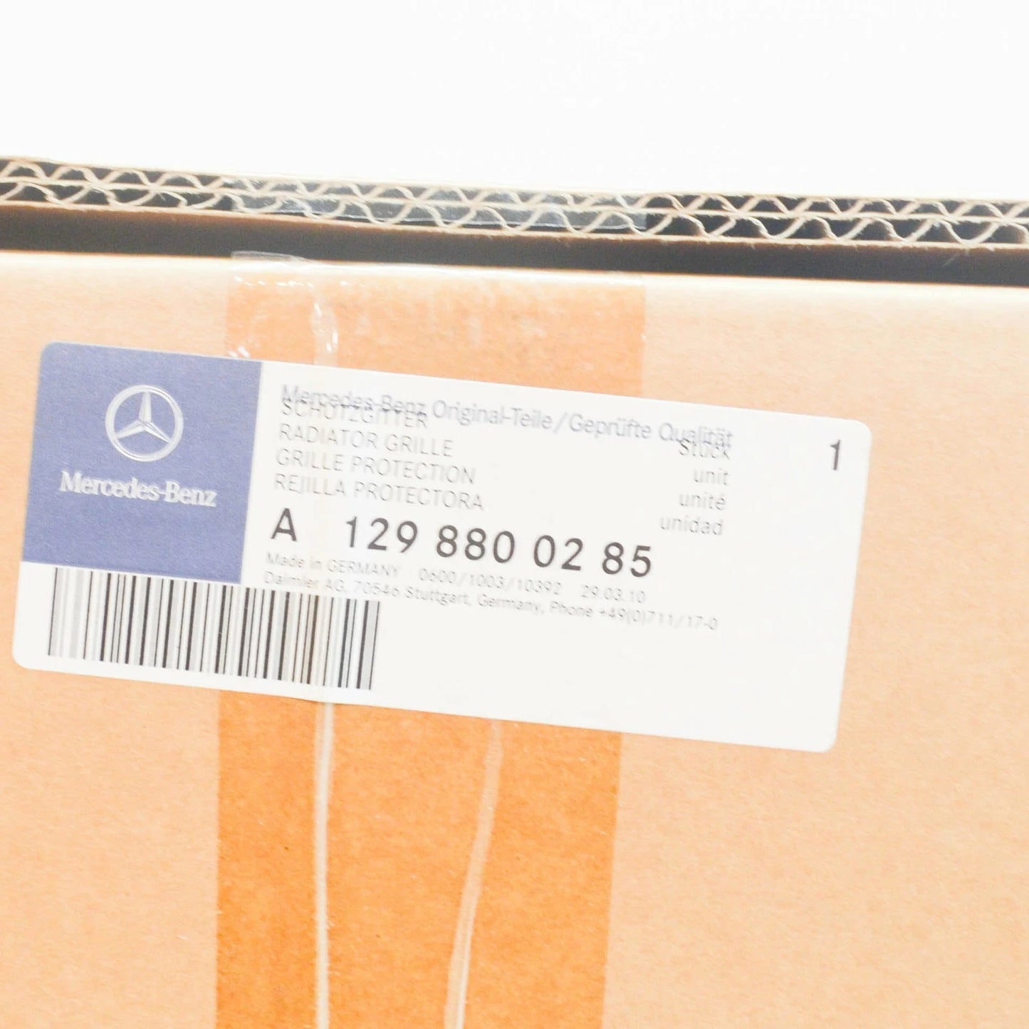 NEW MERCEDES-BENZ SL R129 FRONT RADIATOR GRILLE A1298800285 ORIGINAL