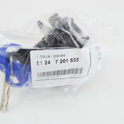 NEW BMW 5 E60 CATCH WITH KEY 51247201533 7201533 ORIGINAL