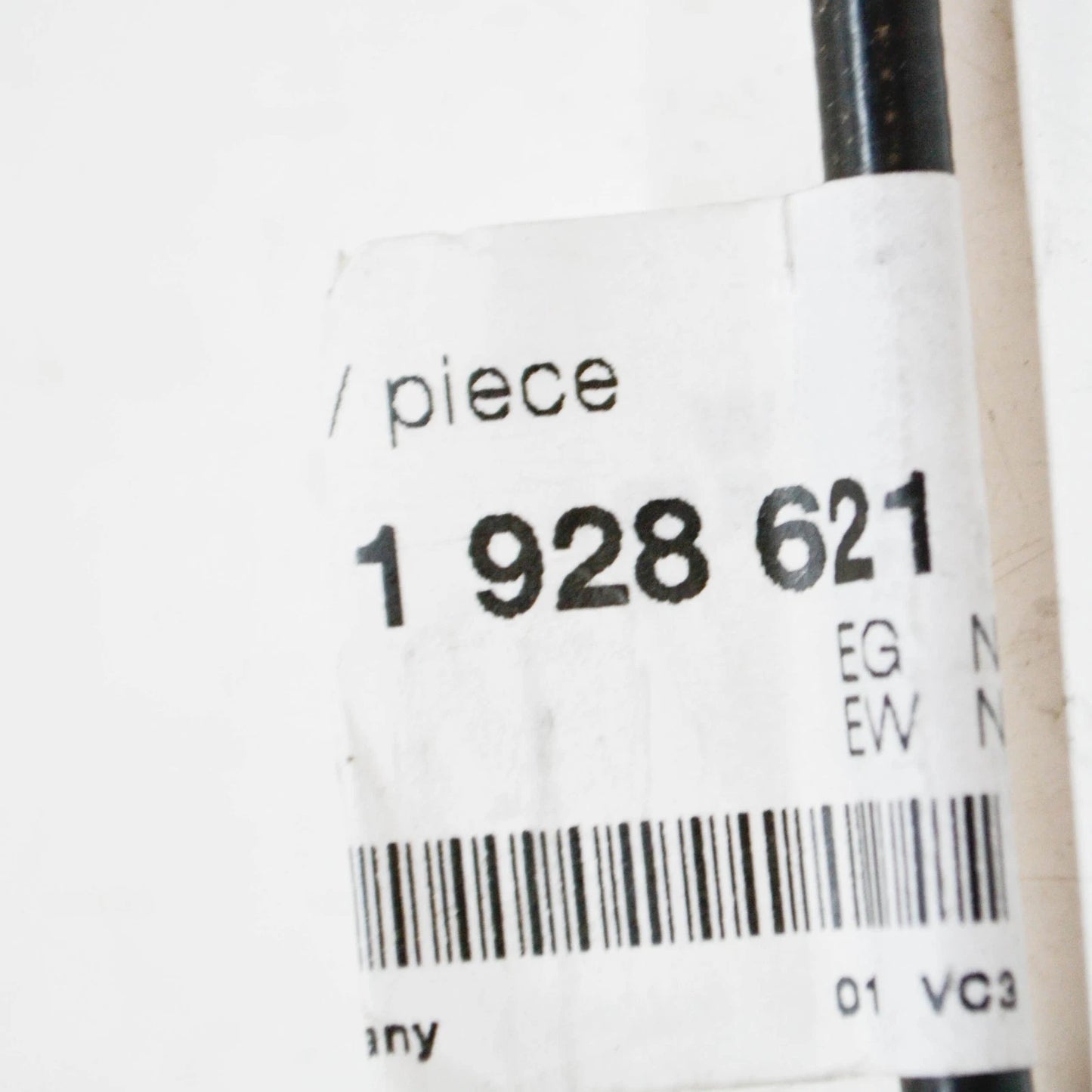 NEW BMW 5 E34 ENGINE HOOD RELEASE CABLE LHD 51231928621 ORIGINAL