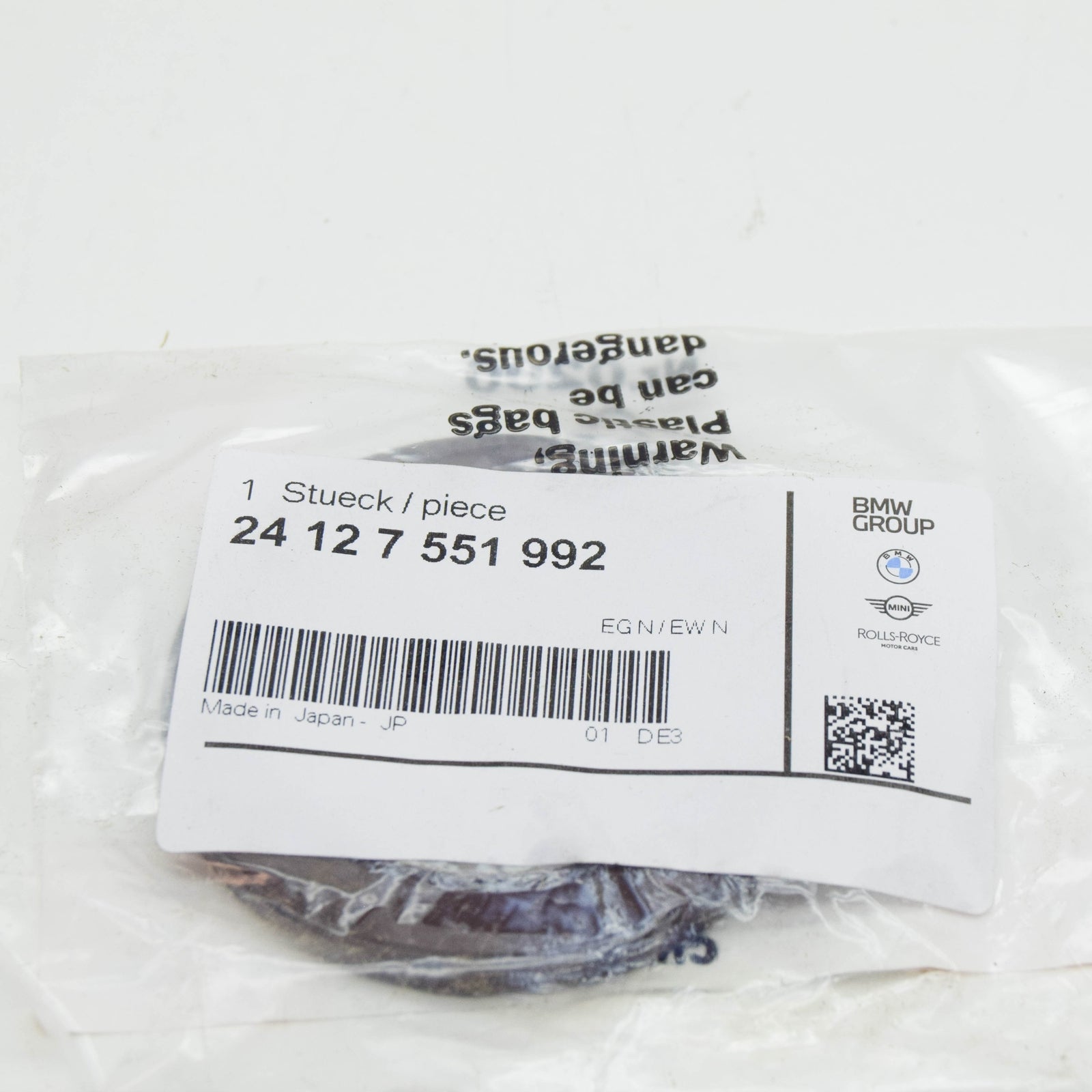 new mini cooper s r53 transmission input shaft seal 24127551992 original