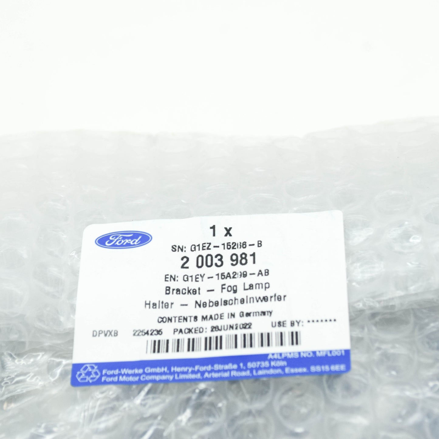 new ford focus c346 mk3 front bumper left grille trim 2003981 original