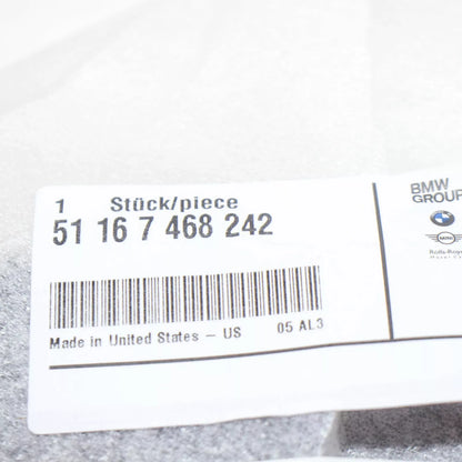 NEW BMW X3 G01 FRONT RIGHT MIRROR COVER RING SHADOW LINE 51167468242