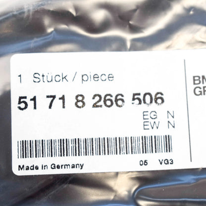 NEW BMW Z8 E52 REAR RIGHT WATER GUTTER 51718266506 ORIGINAL