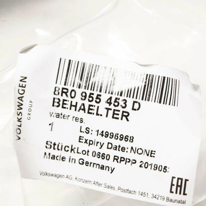 NEW AUDI Q5 8R WASHER BOTTLE TANK 8R0955453D