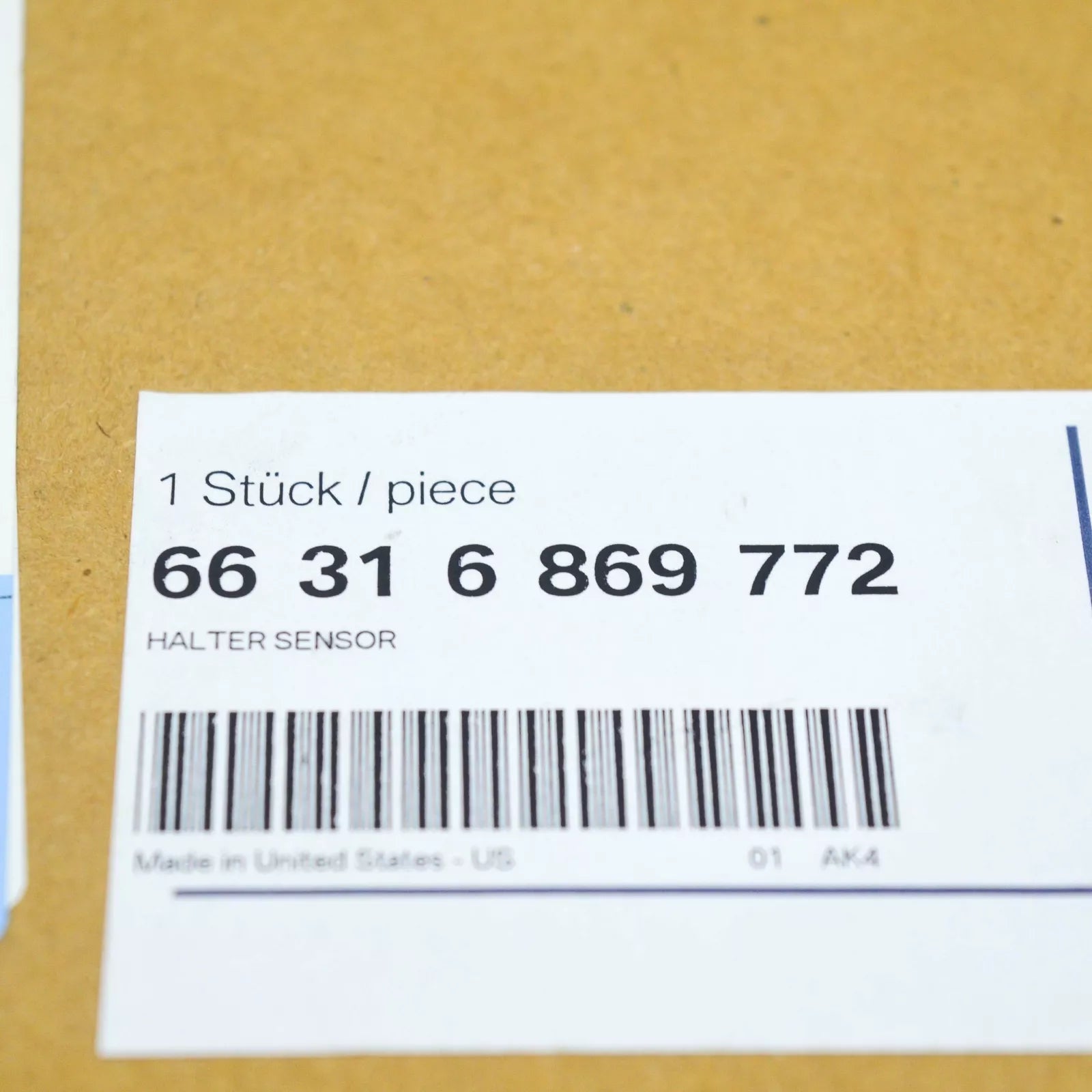 NEW BMW X3 G01 CRUISE CONTROL DISTANCE SENSOR BRACKET 66316869772