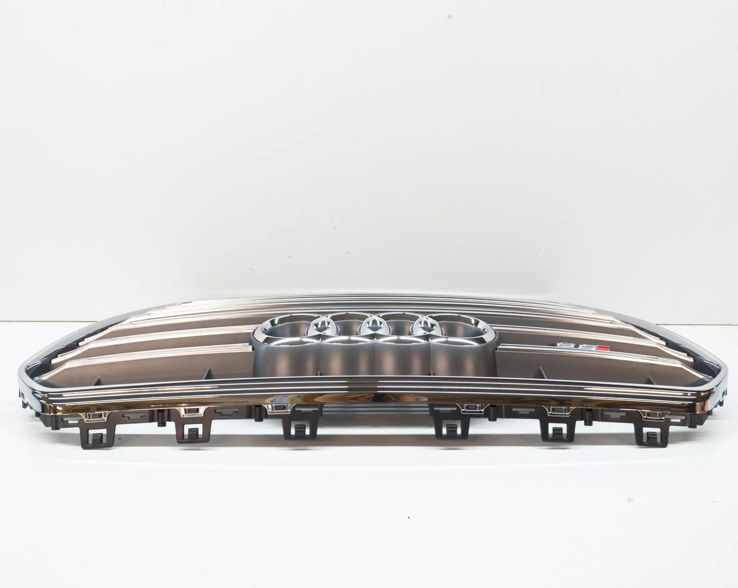 NEW AUDI A5 S5 FRONT BUMPER RADIATOR GRILLE PLATINUM GREY 8T0853651P 1RR