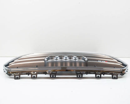 NEW AUDI A5 S5 FRONT BUMPER RADIATOR GRILLE PLATINUM GREY 8T0853651P 1RR