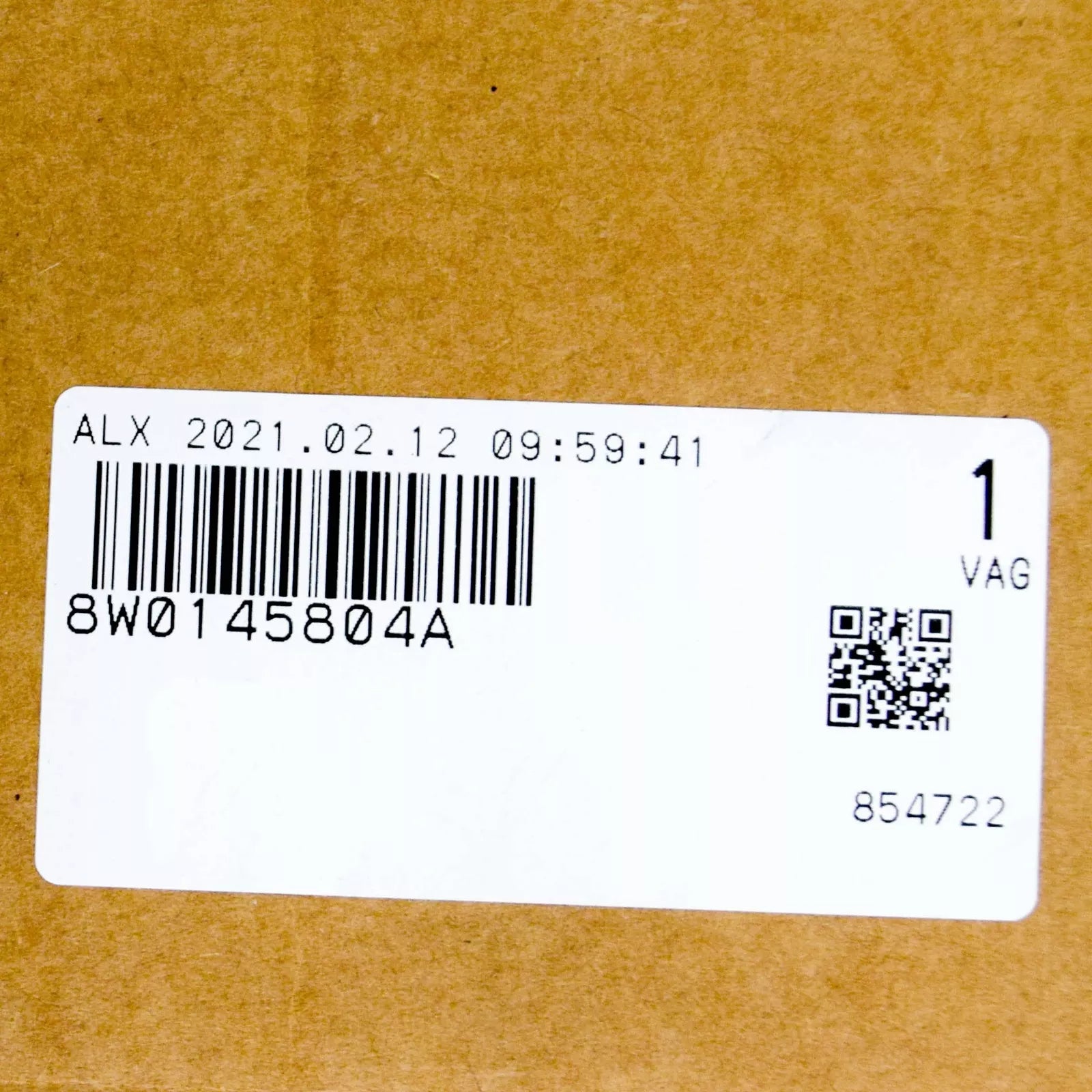 NEW AUDI A4 8W B9 INTERCOOLER RADIATOR 8W0145804A ORIGINAL