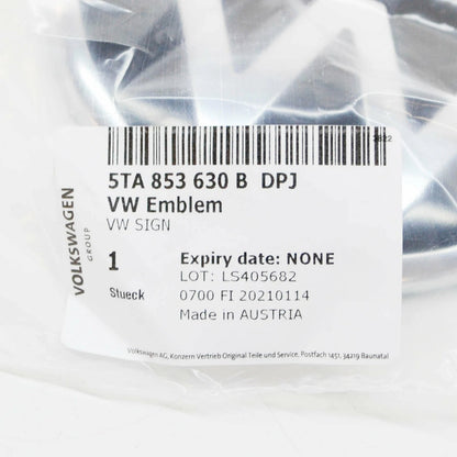 NEW VOLKSWAGEN TOURAN 5T REAR EMBLEM BADGE 5TA853630BDPJ ORIGINAL