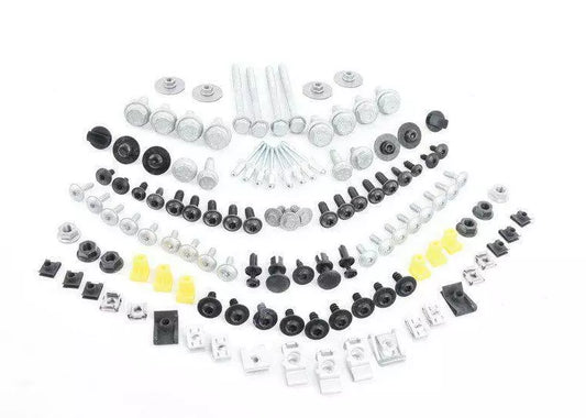 NEW AUDI A5 8W6 FRONT BUMPER COVER HARDWARE KIT 8W6098623 ORIGINAL